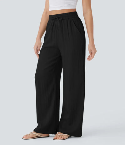Aria - Elegante Pantaloni in Lino