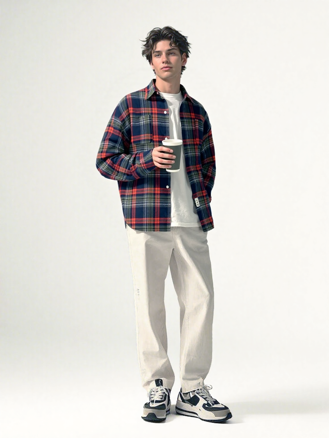 Sem - Camicia a Quadri da Uomo