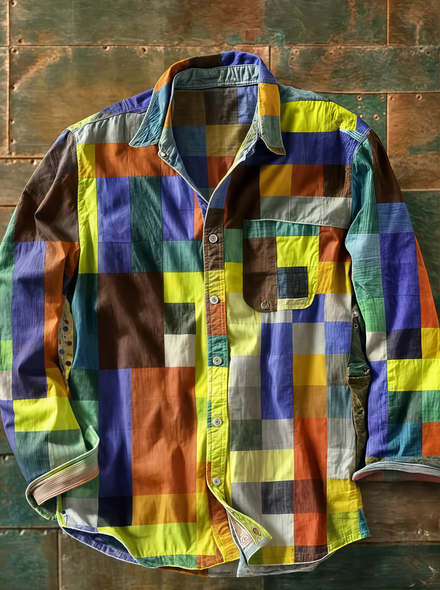 Lucas | Camicia a maniche lunghe con tasca