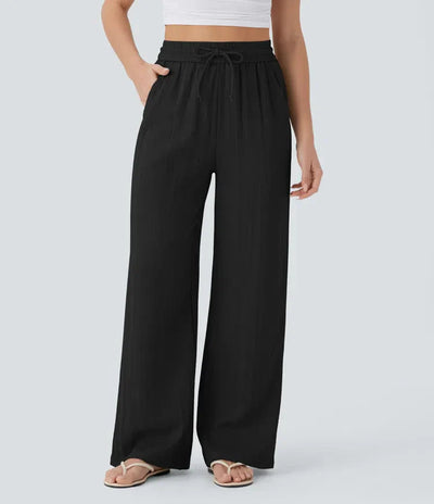 Aria - Elegante Pantaloni in Lino