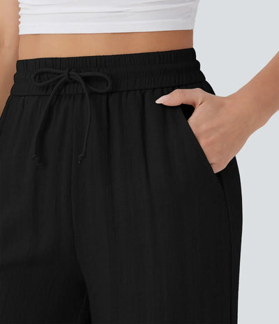 Aria - Elegante Pantaloni in Lino