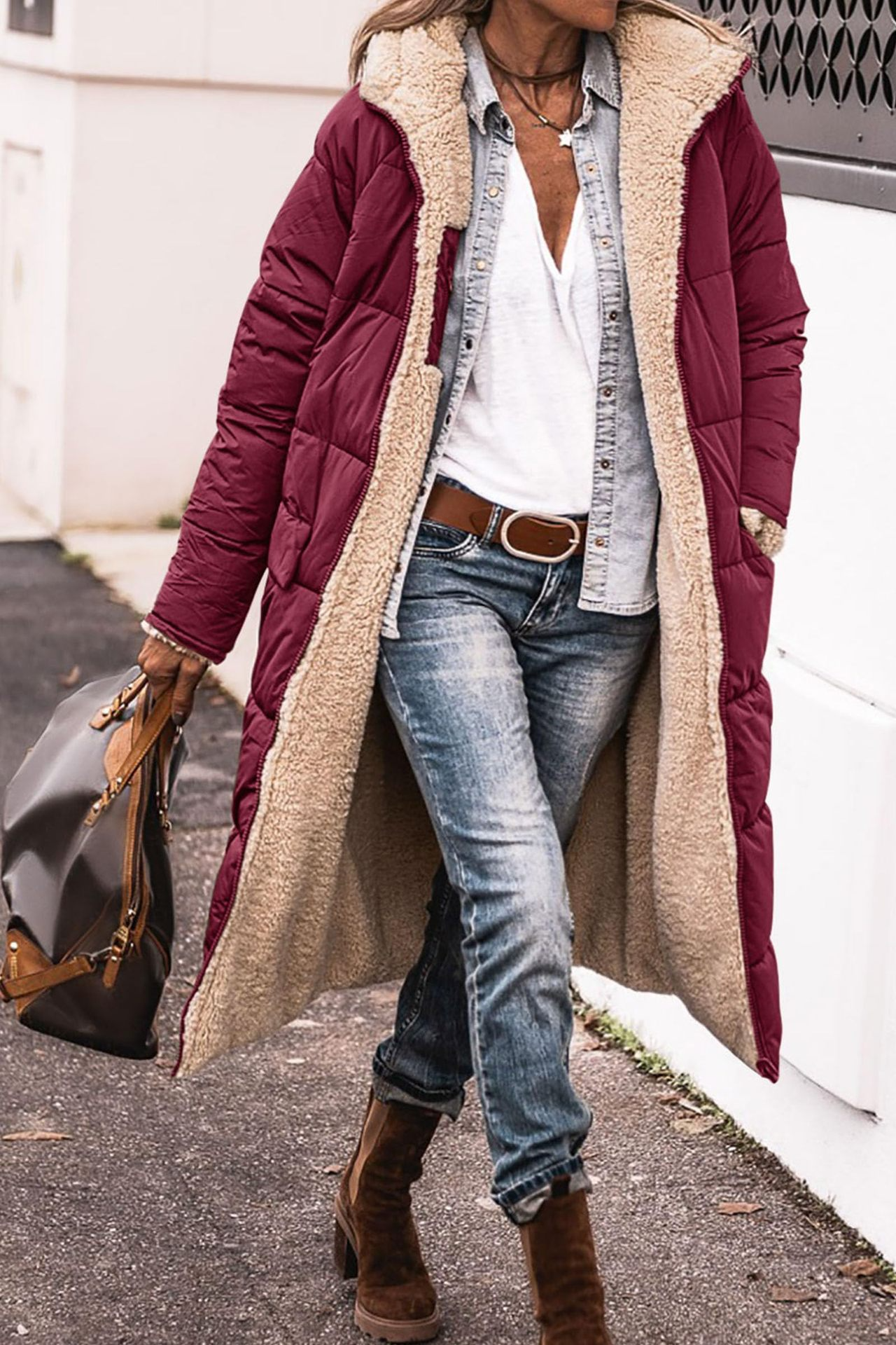 Manuela | Cappotto invernale lungo e imbottito
