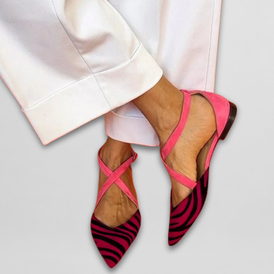 Judith | Eleganti Ballerine con sottili Cinghie
