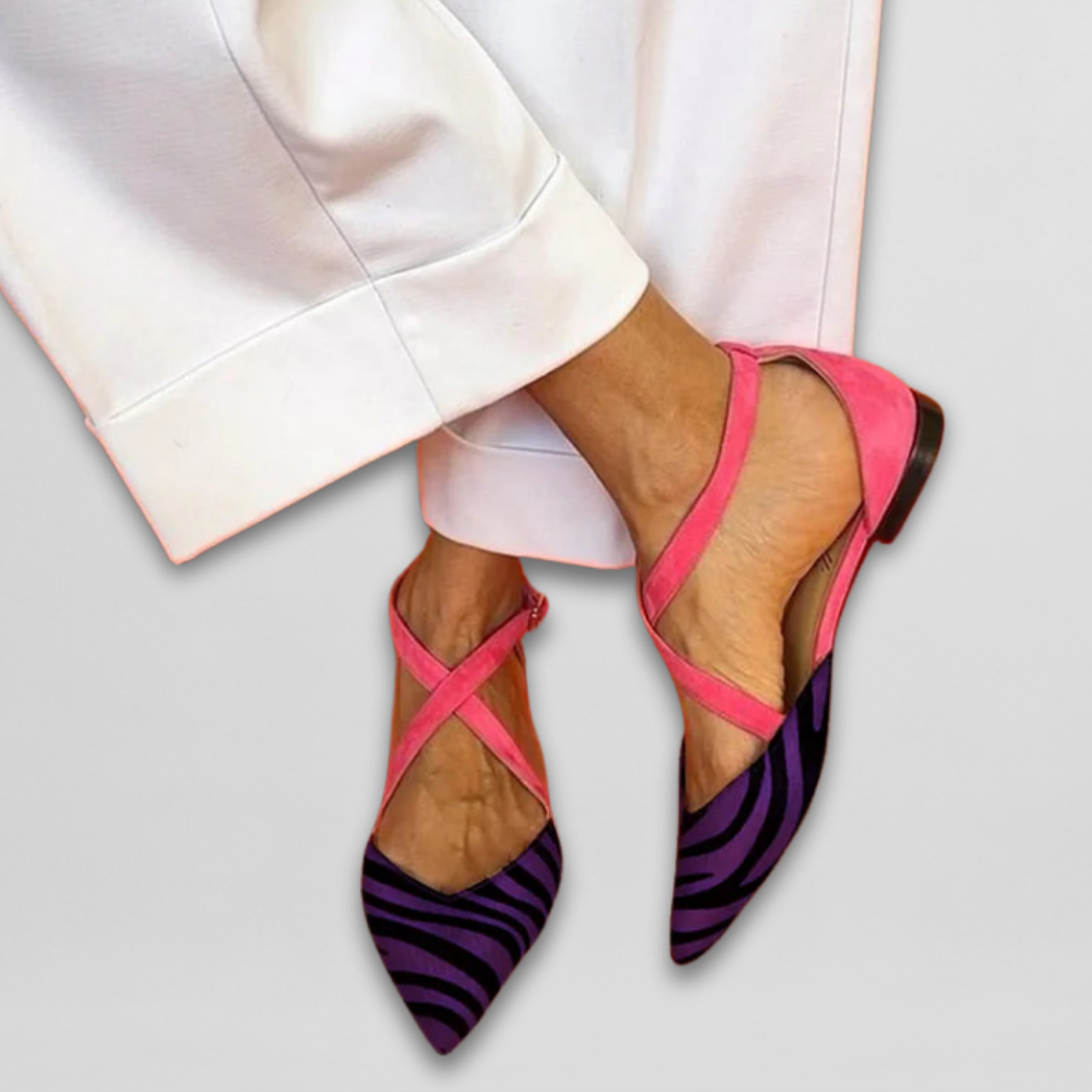 Judith | Eleganti Ballerine con sottili Cinghie