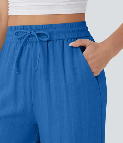 Aria - Elegante Pantaloni in Lino