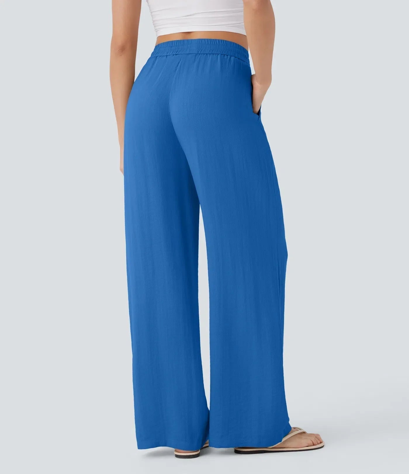 Aria - Elegante Pantaloni in Lino