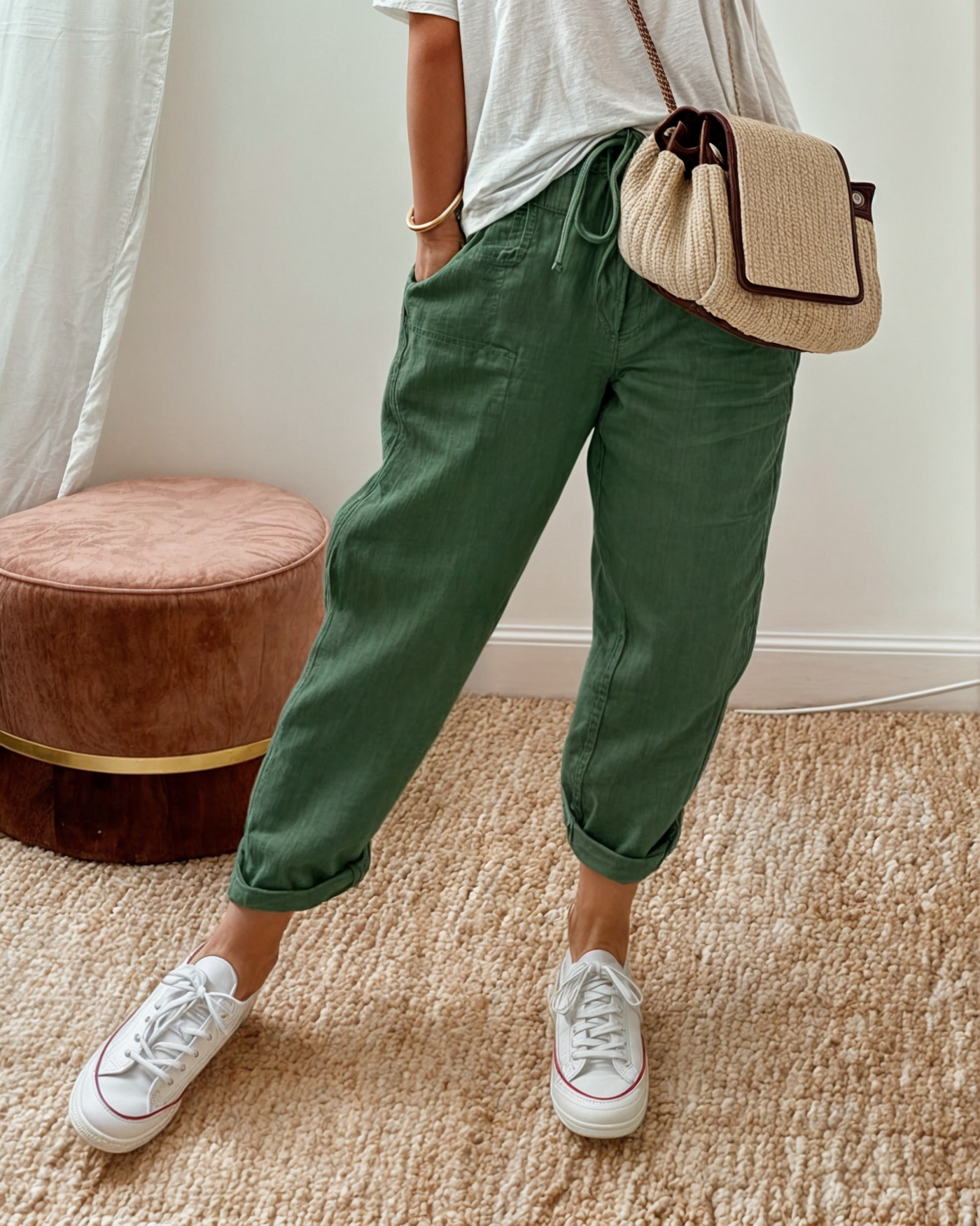 Rosa - Pantaloni Eleganti e Comodi