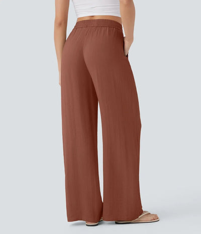 Aria - Elegante Pantaloni in Lino