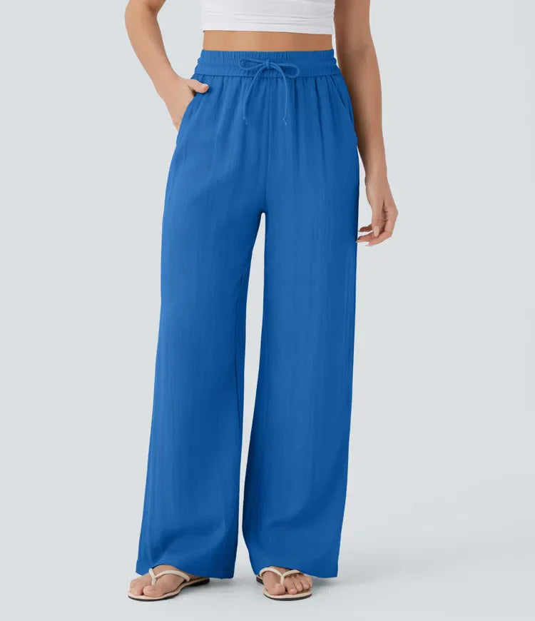Aria - Elegante Pantaloni in Lino