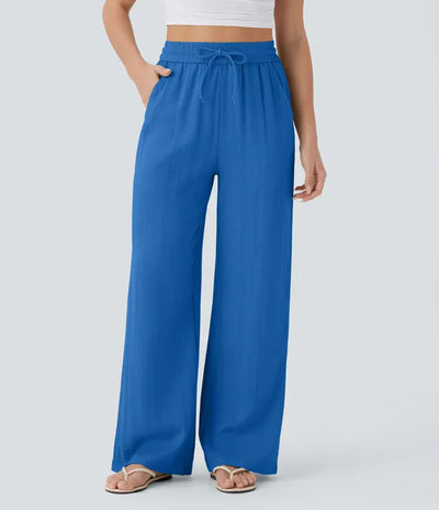 Aria - Elegante Pantaloni in Lino