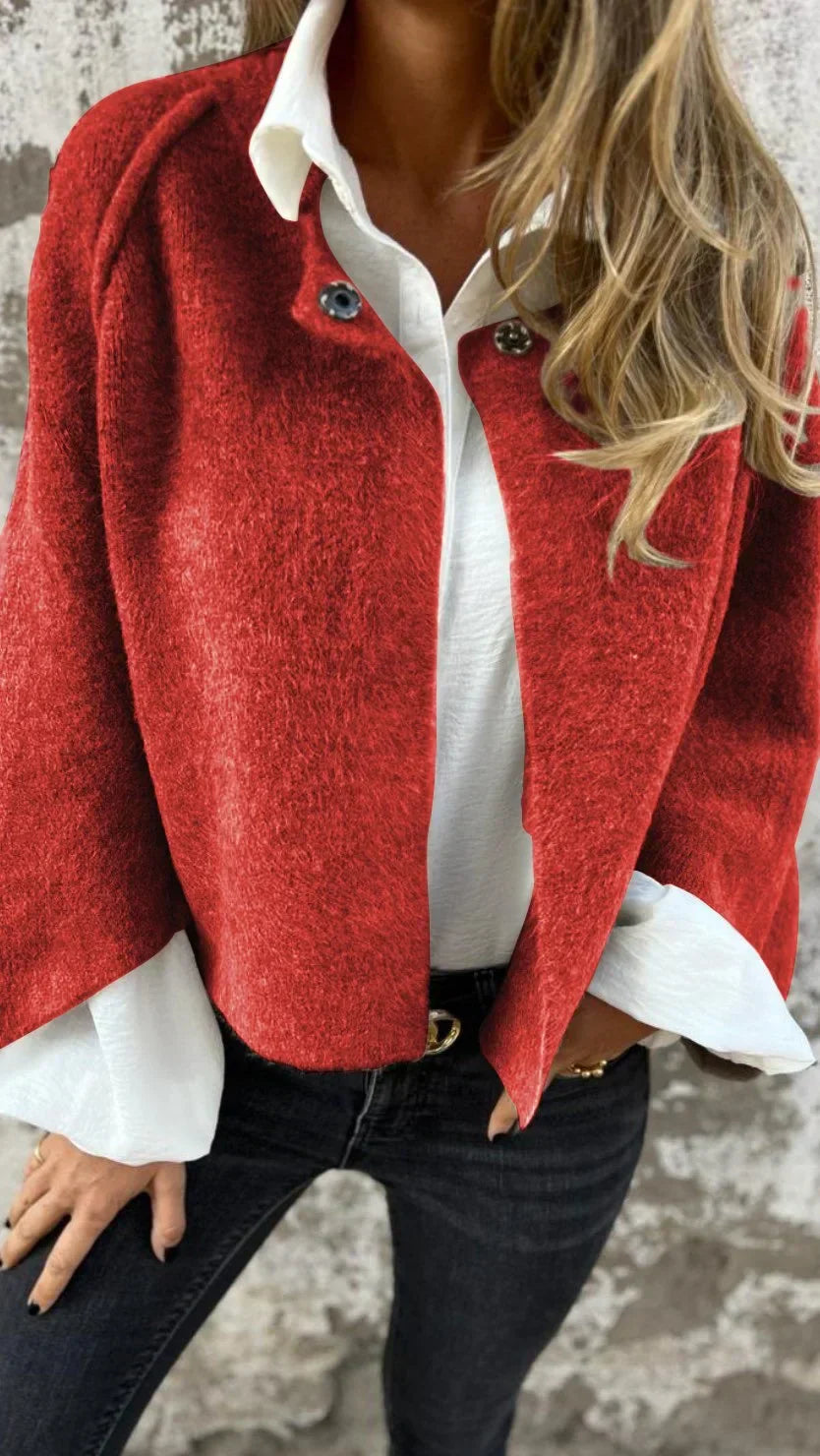 Amelia | Cappotto senza tempo con collo rotondo