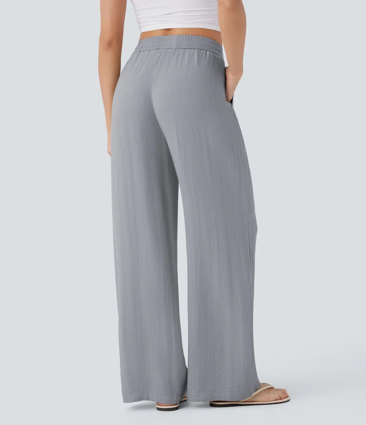 Aria - Elegante Pantaloni in Lino