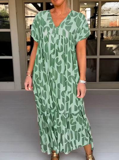 Colette | Abito fluido con scollo a V
