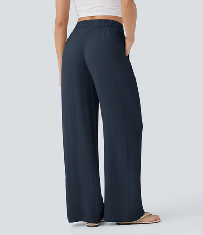 Aria - Elegante Pantaloni in Lino