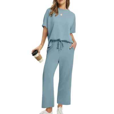 Anna - Set da donna in top e pantaloni