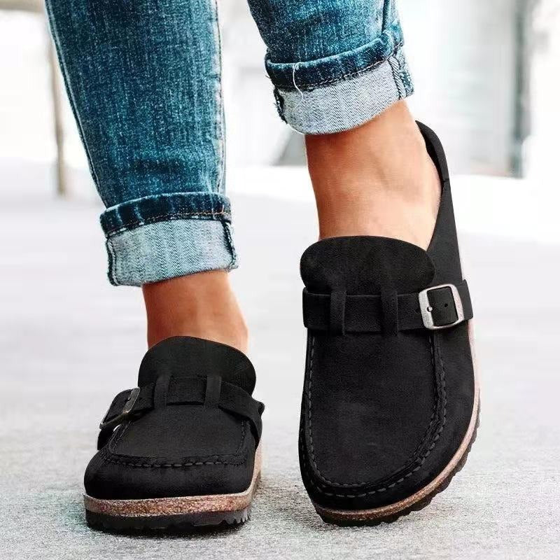 Laura - Pantofole ortopediche in suede