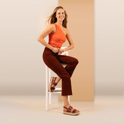 Brooke - Sandali platform con supporto per l'arco plantare