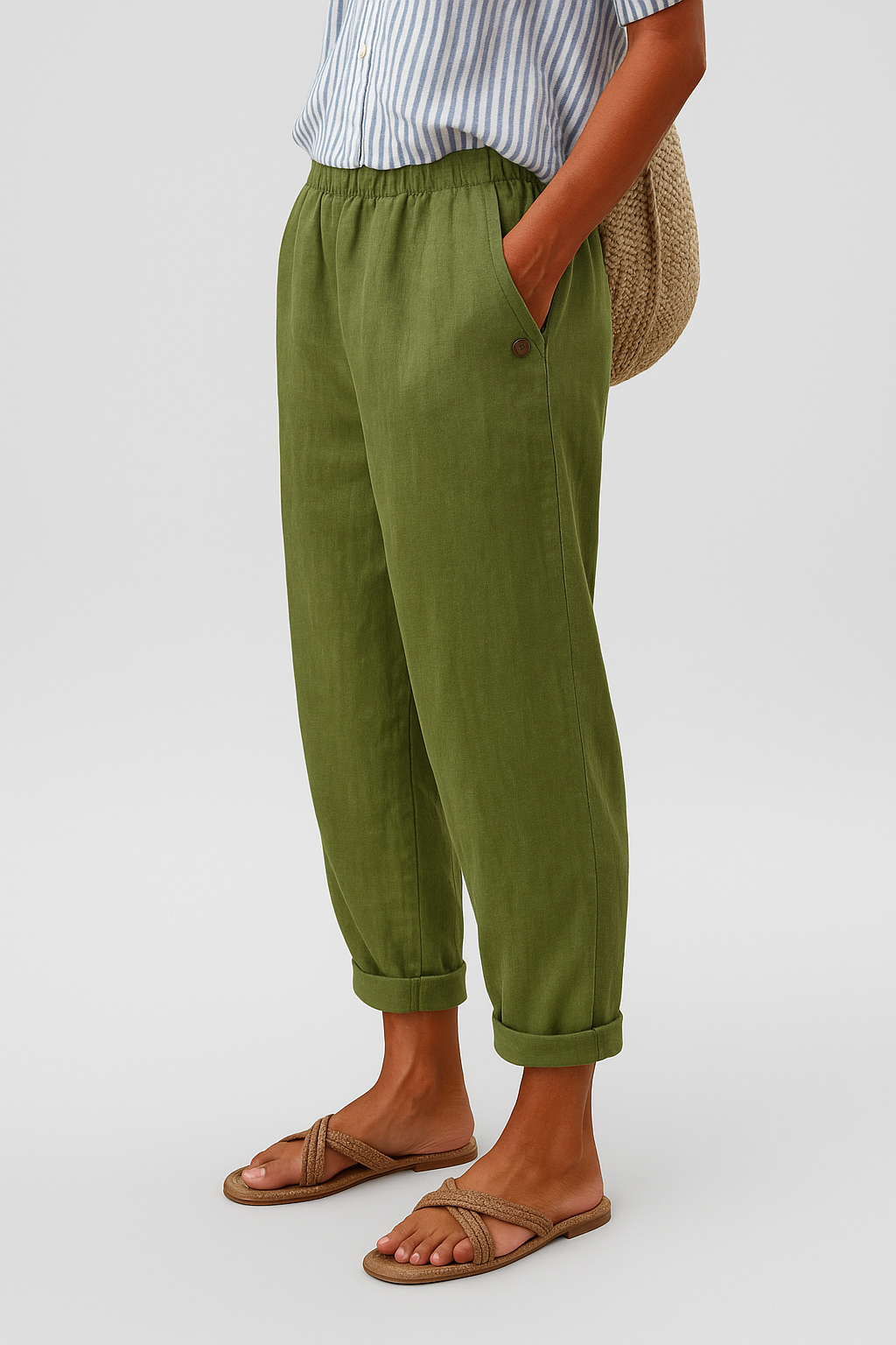 Whitney | Pantaloni Premium Comfort con Tasche Laterali