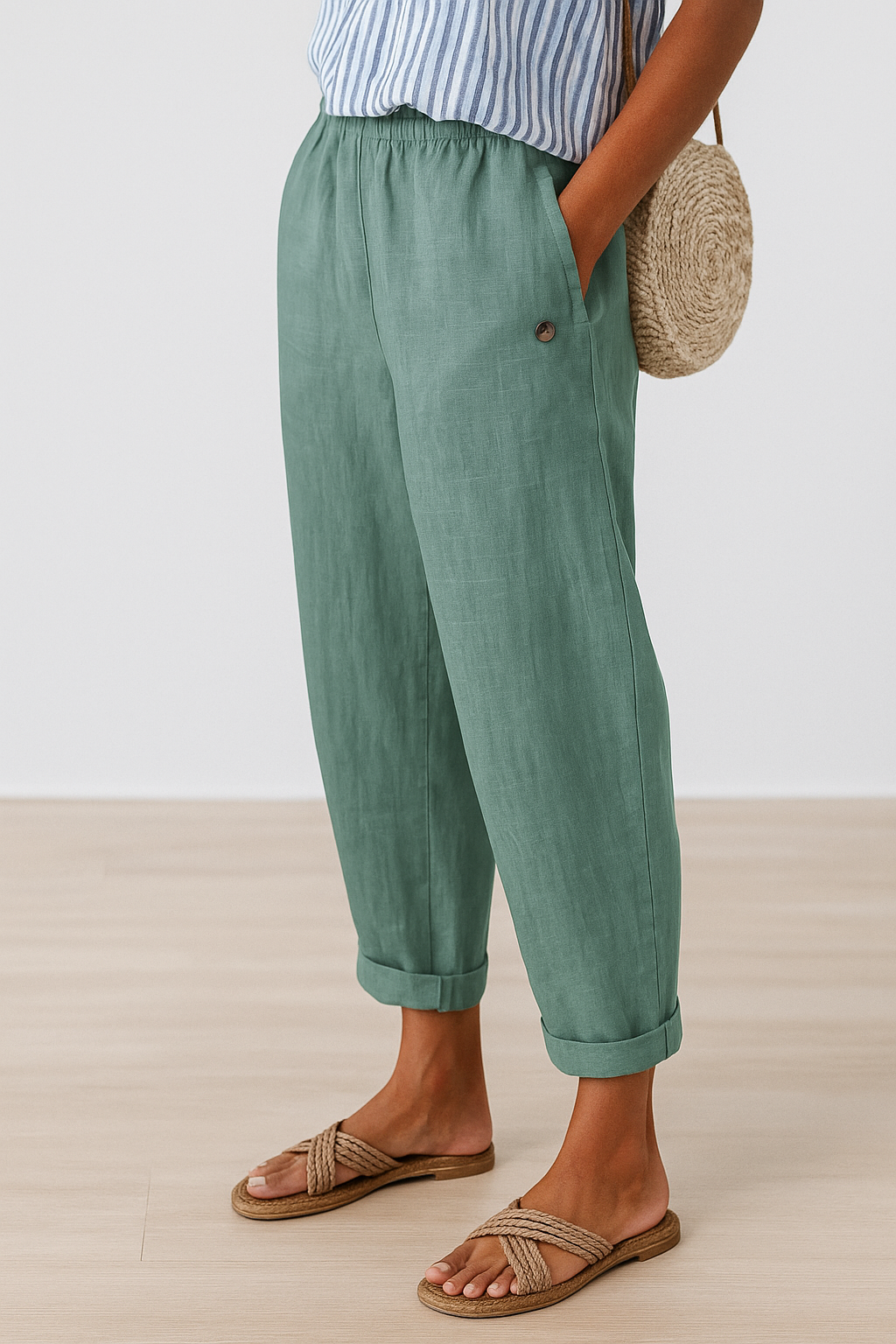 Whitney | Pantaloni Premium Comfort con Tasche Laterali