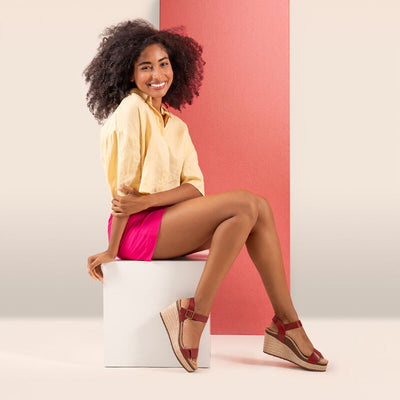 Amelia - Espadrillas con Zeppa