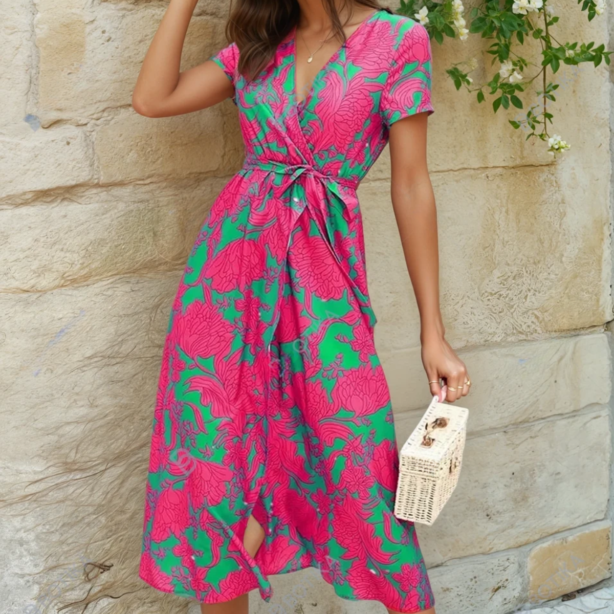 Firenze | Abito leggero ed elegante dai colori vivaci