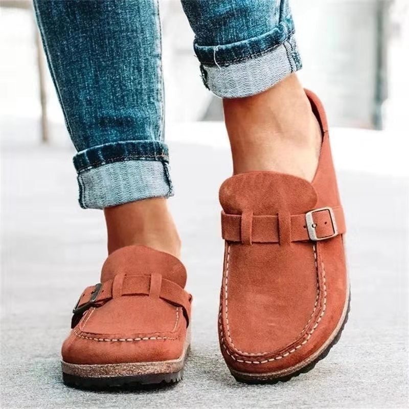 Laura - Pantofole ortopediche in suede