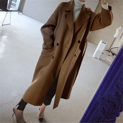 Elisabetta | Elegante Cappotto in Mistura di Lana