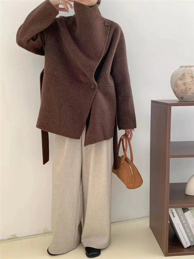 Marisa | Cappotto moderno in pregiata lana