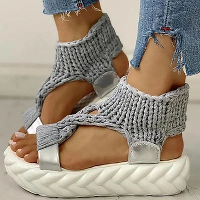 Jordyn - Sandali con plateau e arco