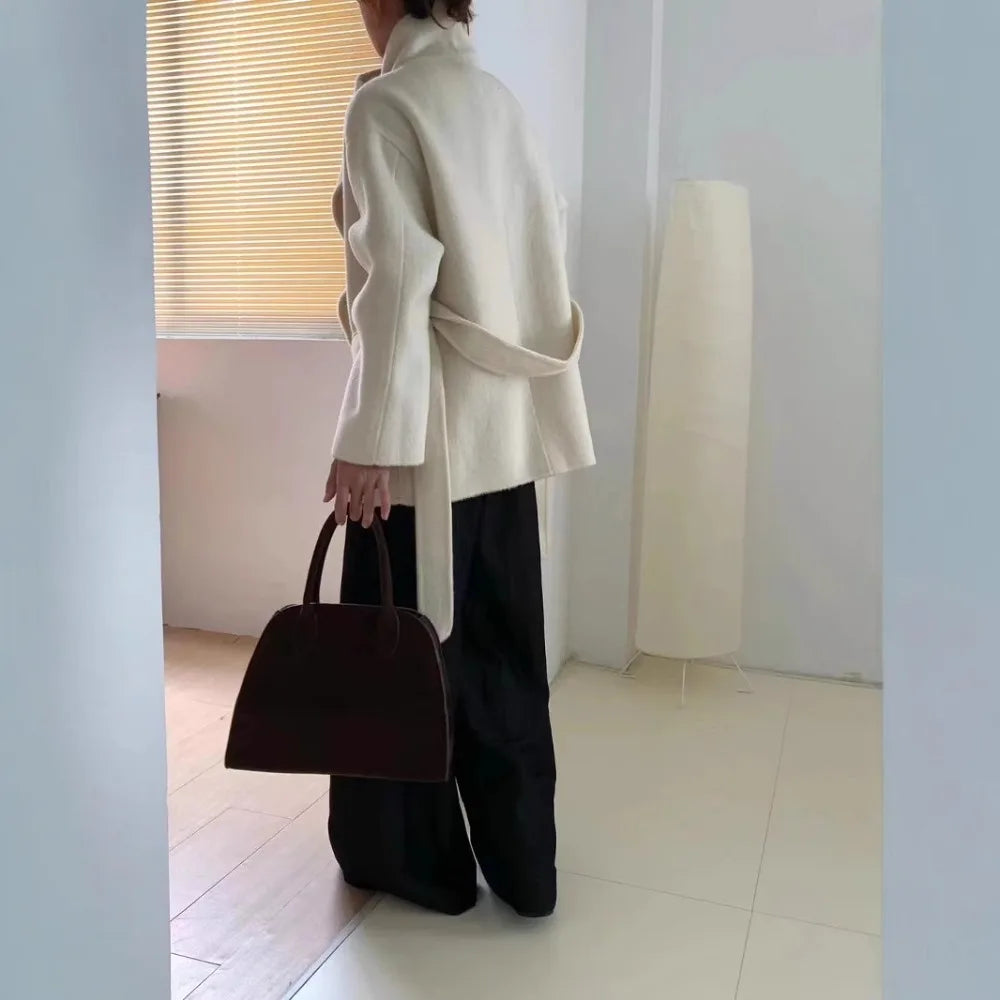 Marisa | Cappotto moderno in pregiata lana