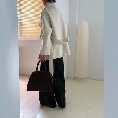 Marisa | Cappotto moderno in pregiata lana