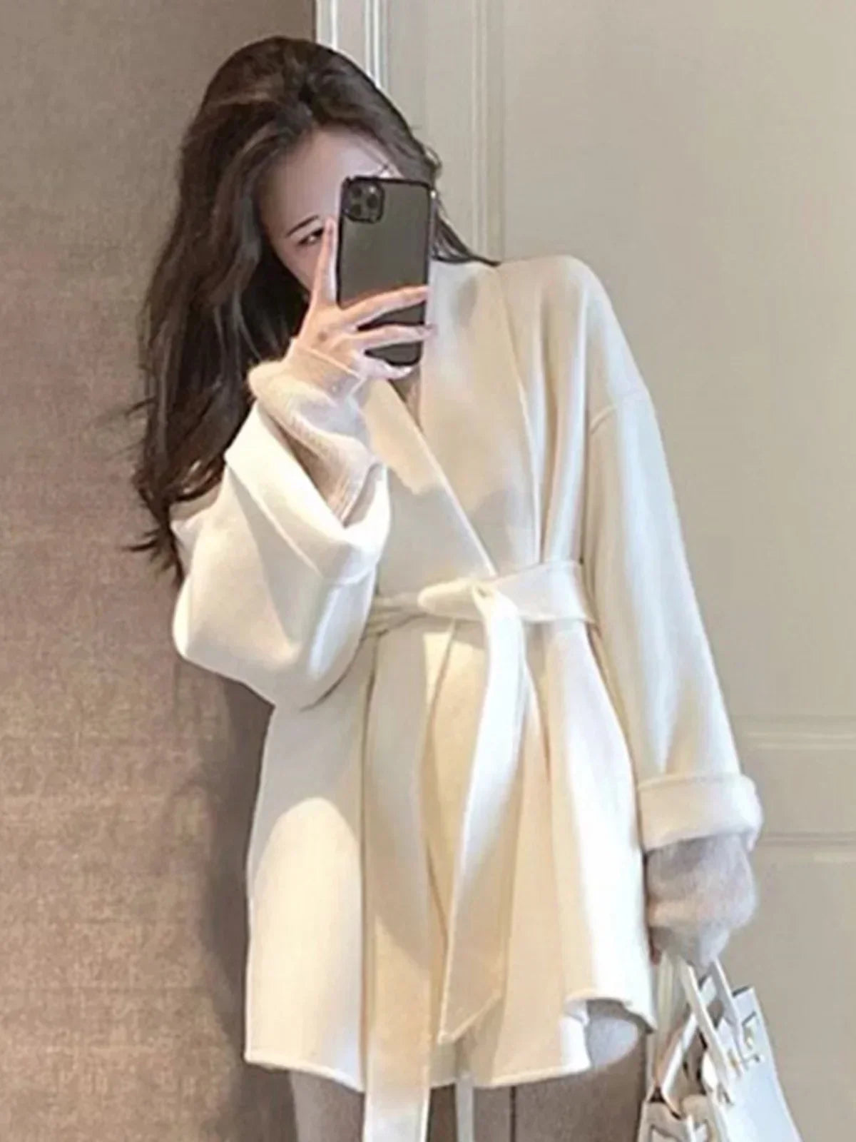 Serenya | Cappotto elegante in morbido tessuto