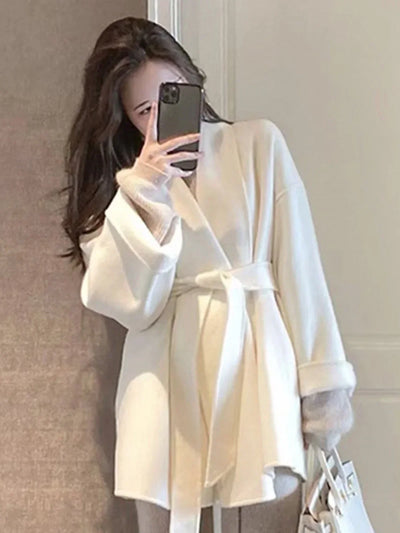Serenya | Cappotto elegante in morbido tessuto