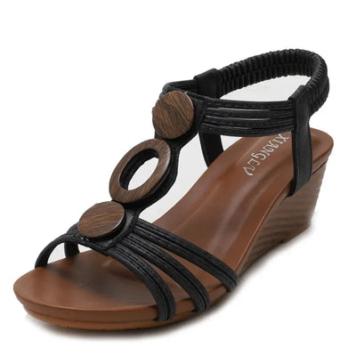 Sydney - Sandali Gladiatore Bohemien con Piattaforma