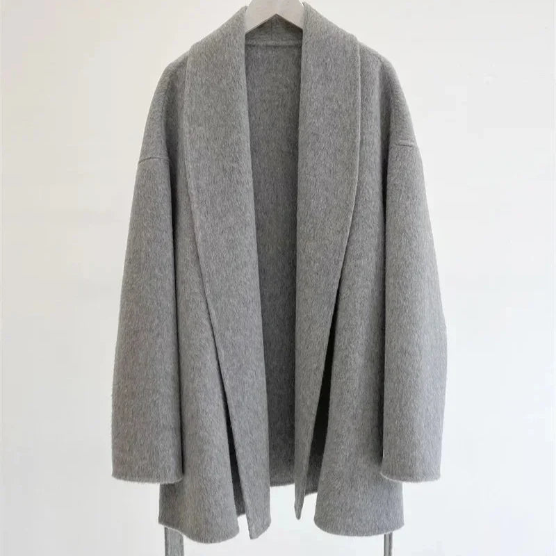 Serenya | Cappotto elegante in morbido tessuto