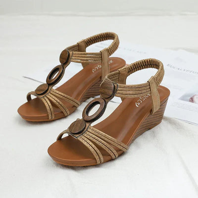 Sydney - Sandali Gladiatore Bohemien con Piattaforma