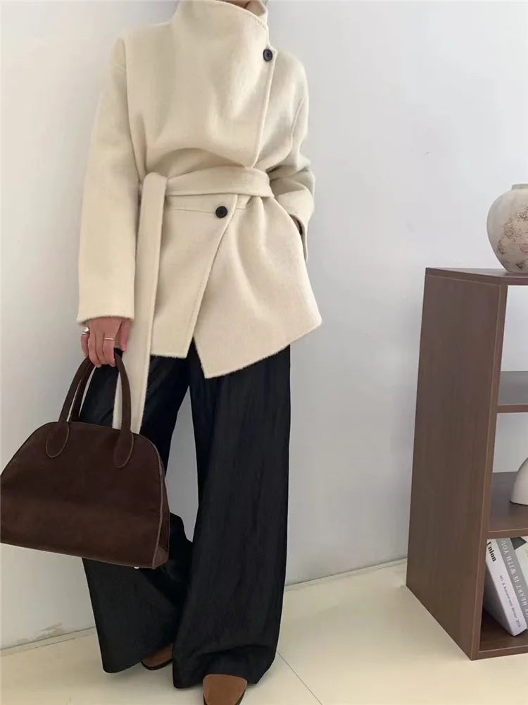 Marisa | Cappotto moderno in pregiata lana