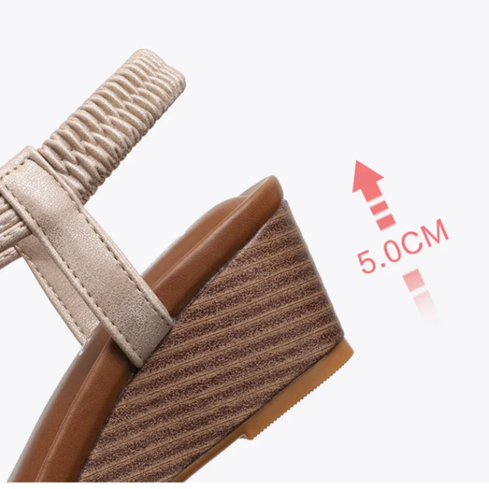 Sydney - Sandali Gladiatore Bohemien con Piattaforma