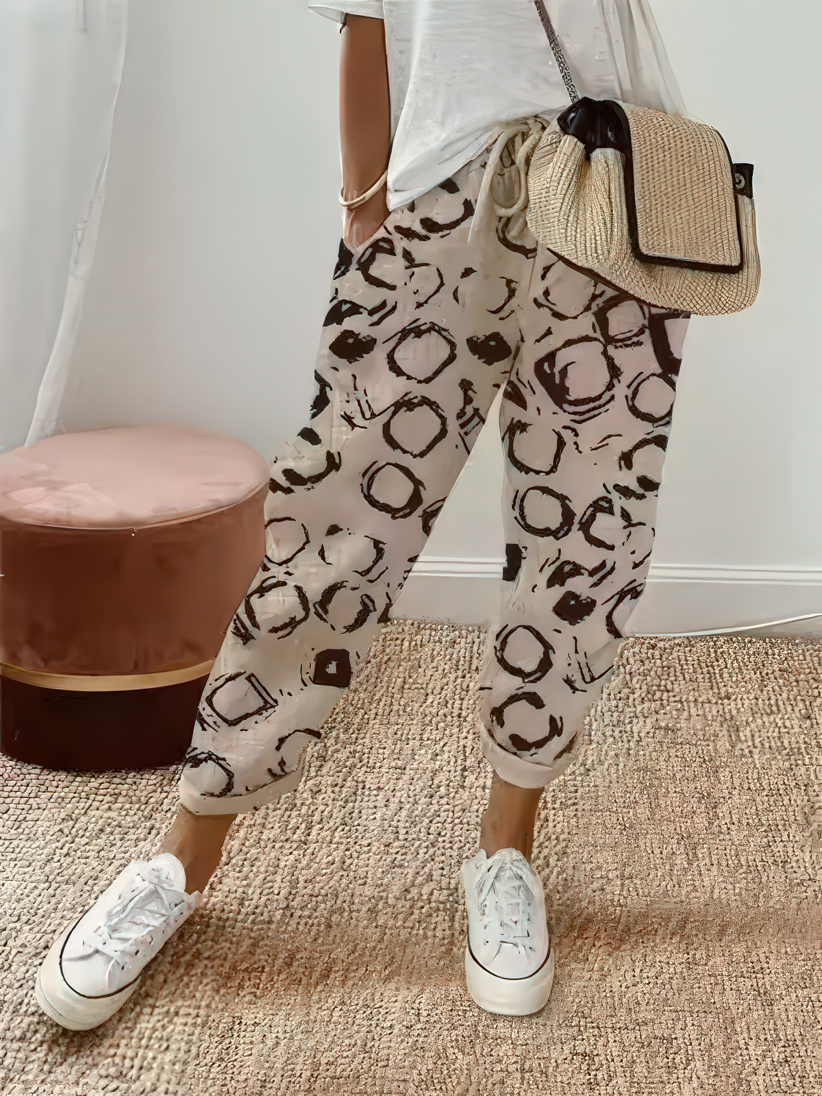 ALICE™ | Pantaloni leggeri in cotone e lino