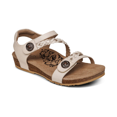 Lauren - Sandali con cinturini intrecciati