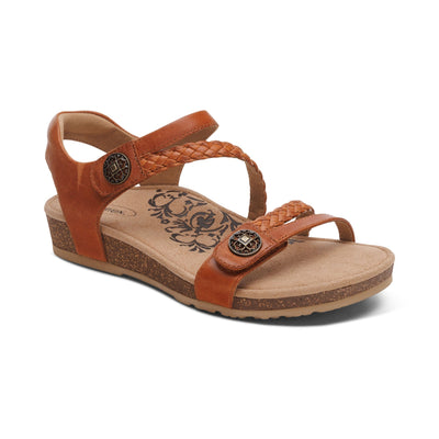 Lauren - Sandali con cinturini intrecciati