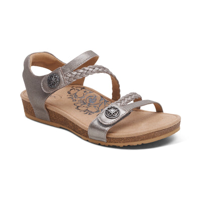 Lauren - Sandali con cinturini intrecciati