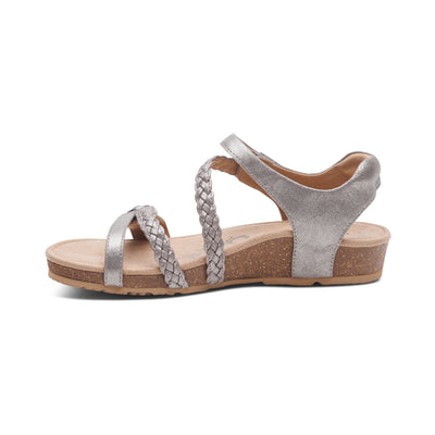Lauren - Sandali con cinturini intrecciati