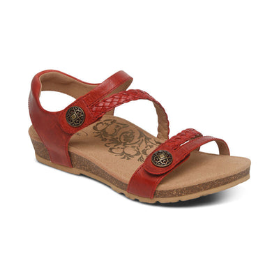 Lauren - Sandali con cinturini intrecciati
