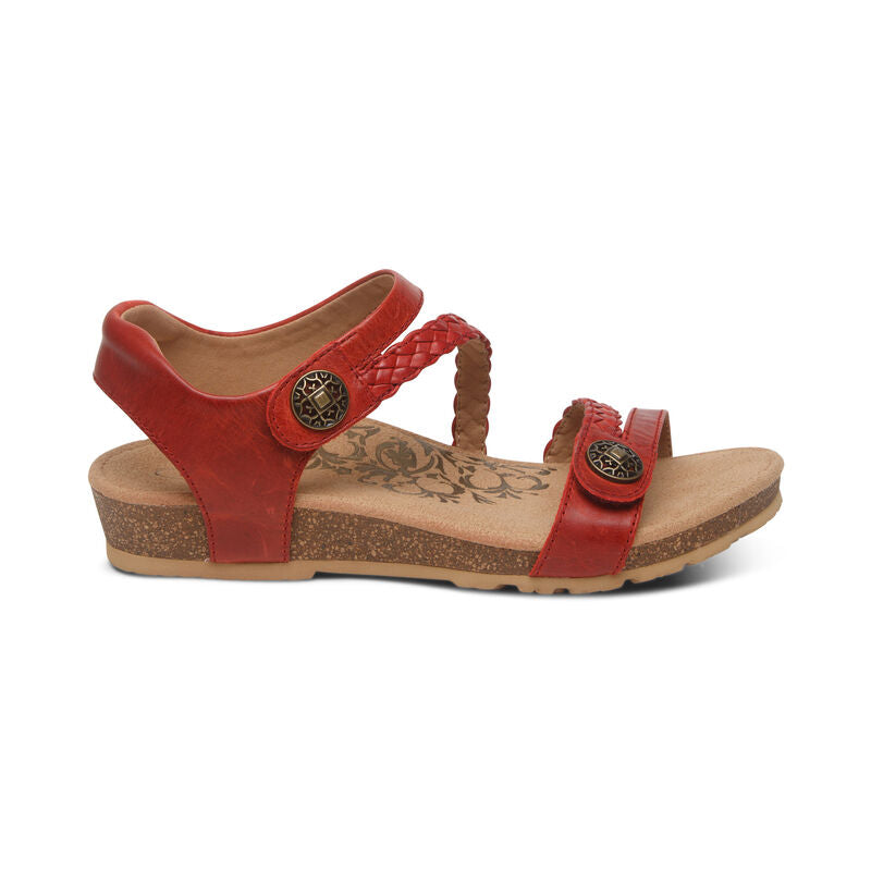 Lauren - Sandali con cinturini intrecciati