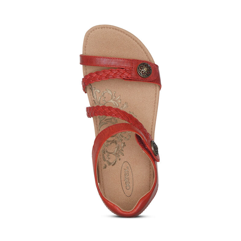 Lauren - Sandali con cinturini intrecciati