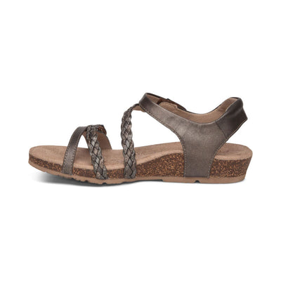 Lauren - Sandali con cinturini intrecciati
