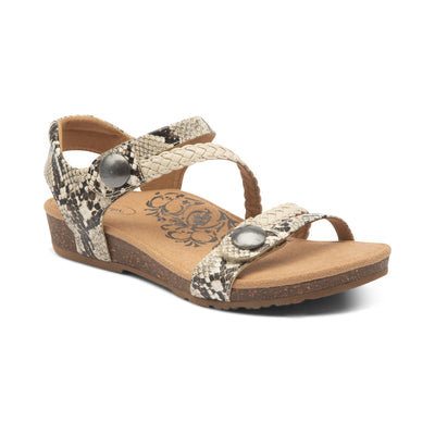 Lauren - Sandali con cinturini intrecciati