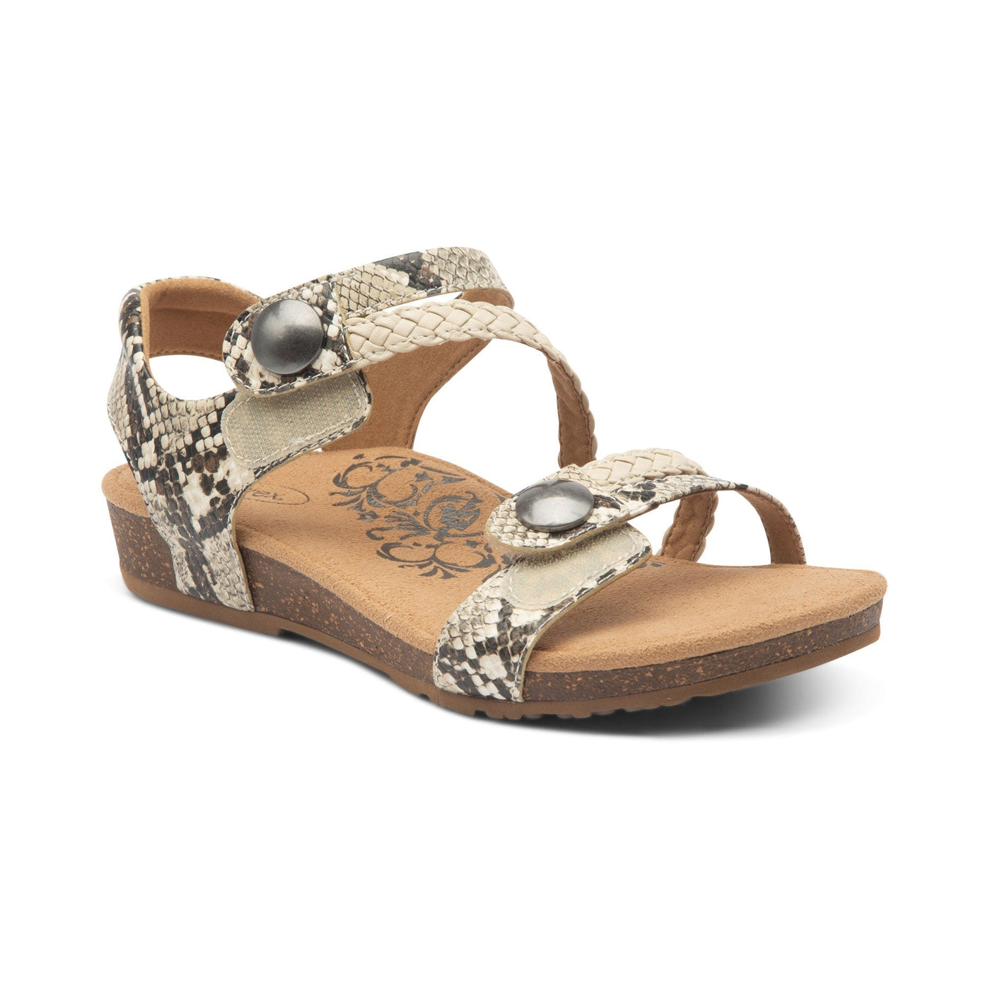 Lauren - Sandali con cinturini intrecciati