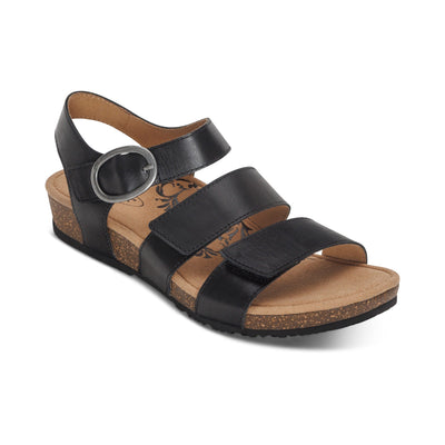 Kendall - Sandali con cinturino in cuoio